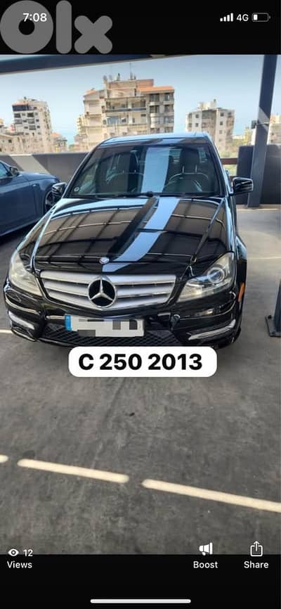 Mercedes-Benz C-250 2013