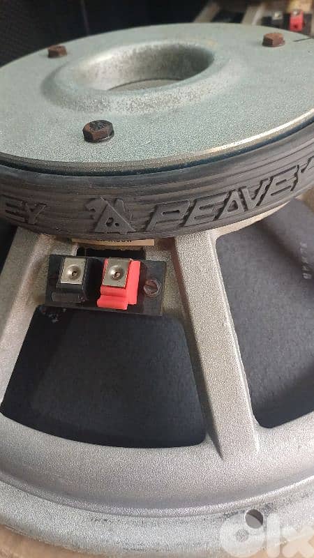 2 woofer 15" peavey black widow usa 2