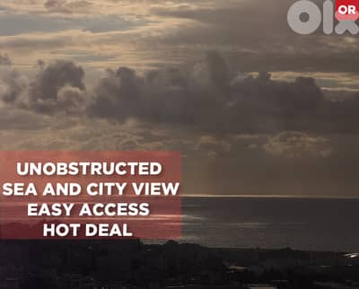 unobstructed sea and city view , Shouaifet/شويفات REF#OR133390