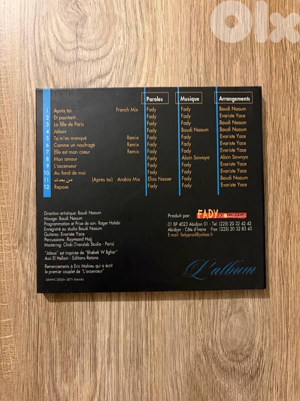 Fady L’album 2