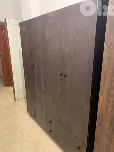 خزانة 4 درف جديدة من المعمل بافضل الاسعار