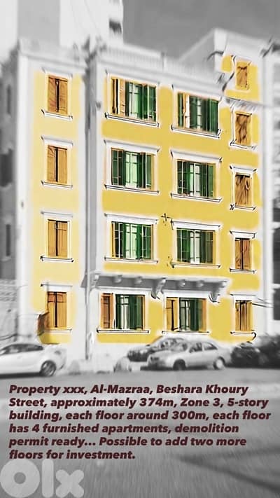 20 bedrooms apartment ( 5 floor building )