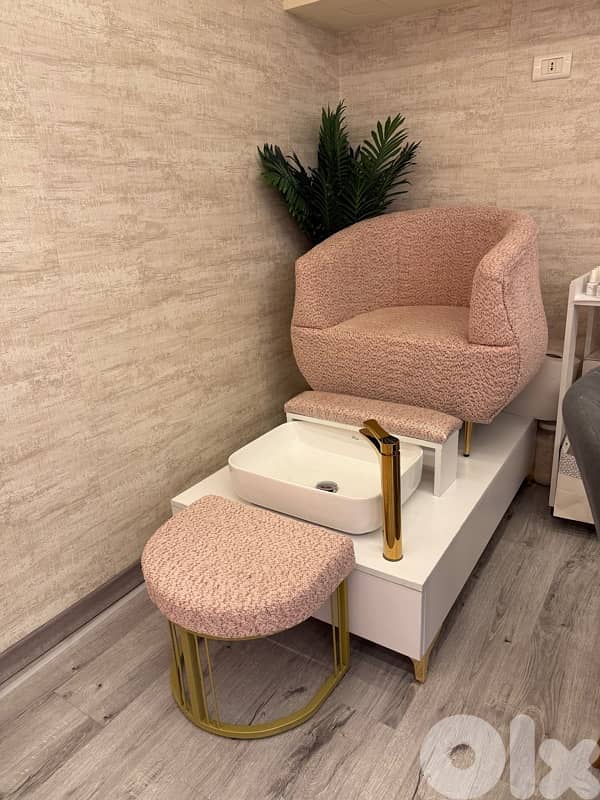 pedicure chair set 2