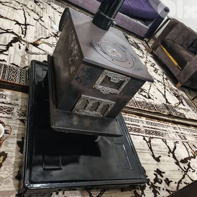 وجاق مازوت شبه جديد مع صنيه  وقساطل