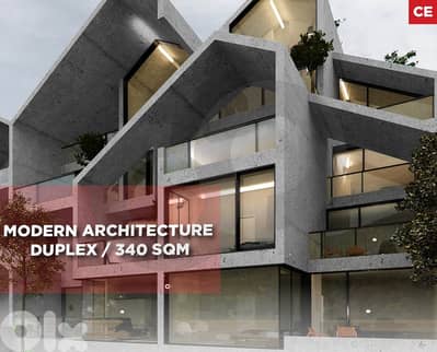 Modern Architecture / 340 SQM Duplex- Ajaltoun REF#CE130577
