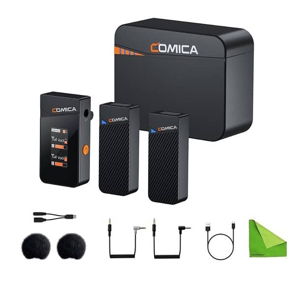 FOR SALE: Comica Vimo C3 Mini 2-Person Wireless Microphone System 1