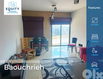170 SQM Apartment For Sale In Baouchrieh شقة للبيع #JS17840