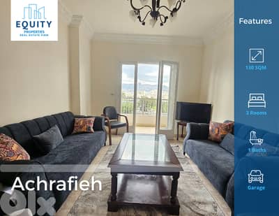 Furnished 130 SQM Apartment For Rent In Achrafieh شقة للإيجار #AA17924