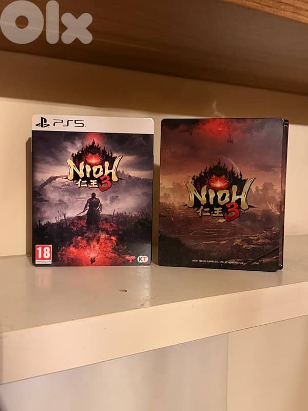 ps5 nioh 3 steel book 1