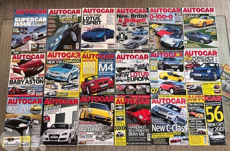 Auto Car 59 Magazines lot
