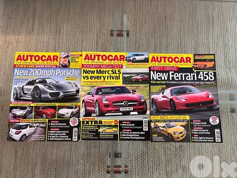 Auto Car 59 Magazines lot 3