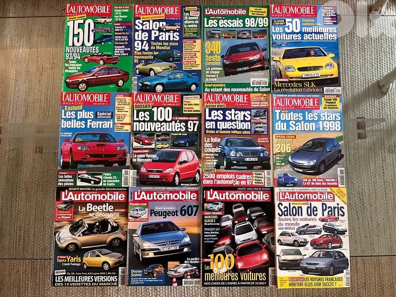 l’automobile lot de 22 Magazines 1