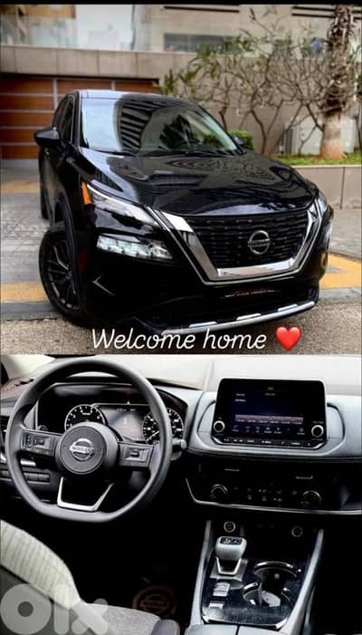 Rent cars wedding Nissan rogue 2022 black