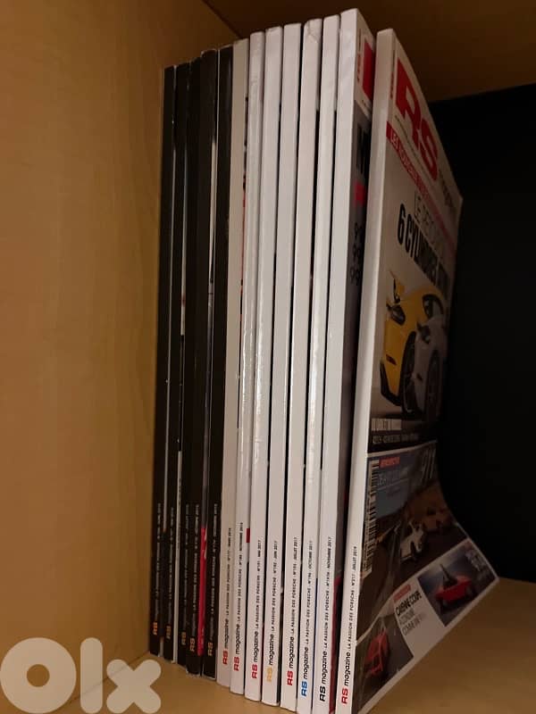 RS magazine Porsche Cars lot de 64 5