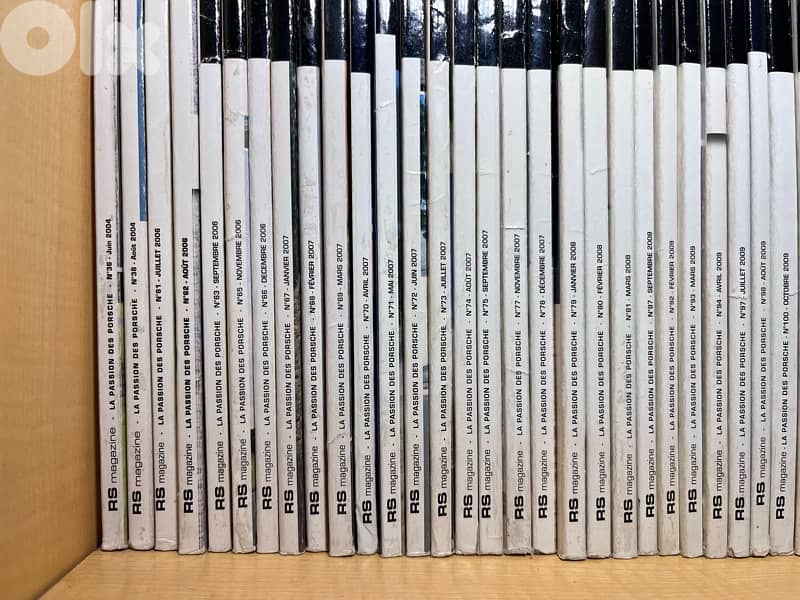 RS magazine Porsche Cars lot de 64 1