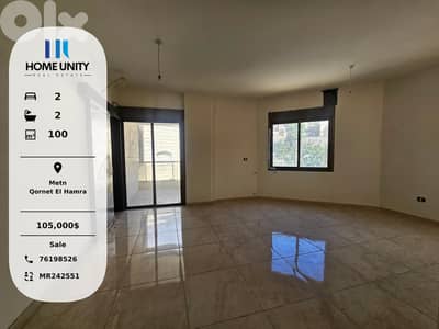 apartment for sale in Qornet El Hamra, Metn