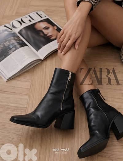 Zara ankle boot new