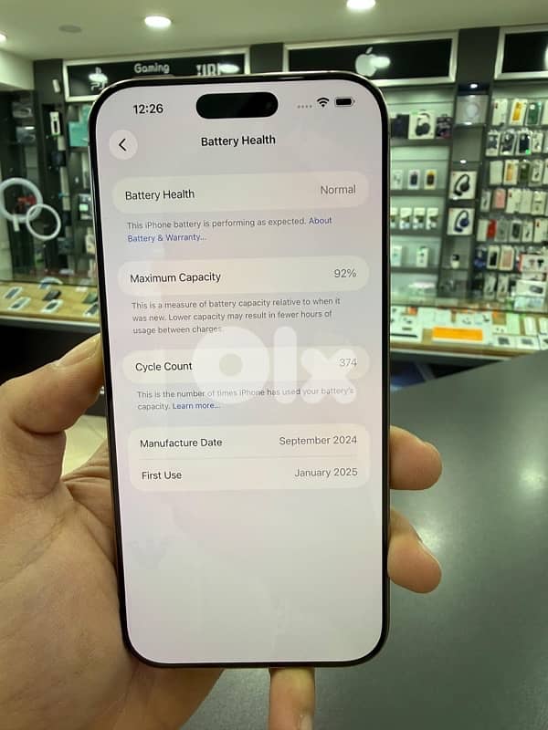 IPHONE 16 PROMAX 256GB USED 4