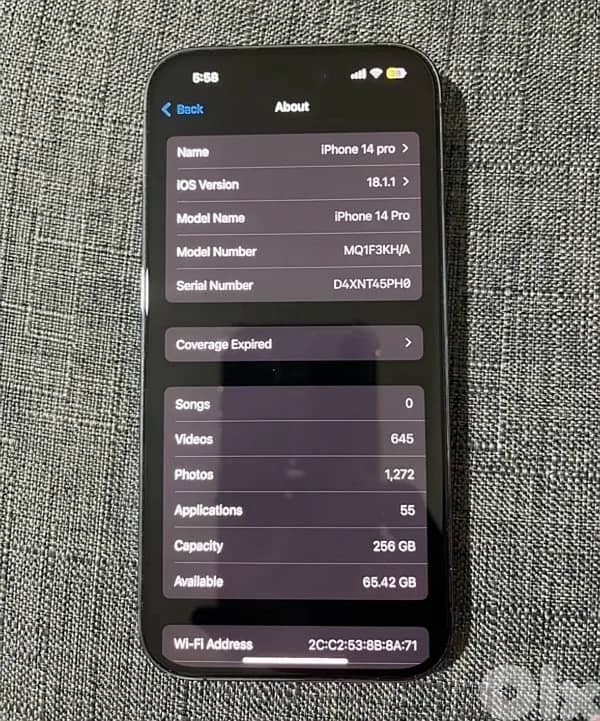 iPhone 14 pro 256 gb 3