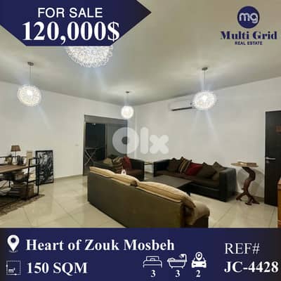JC-4428 / Apartment for Sale in Zouk Mosbeh, شقة للبيع في زوق مصبح