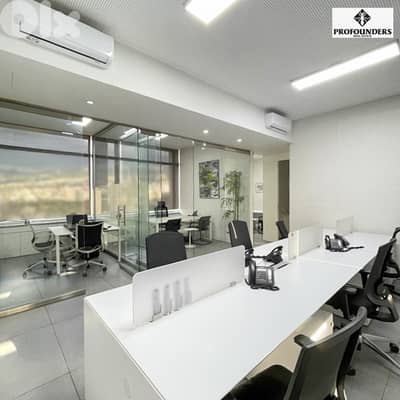 Furnished Office for rent in Dekwaneh مكتب مفروش للايجار في الدكوانة