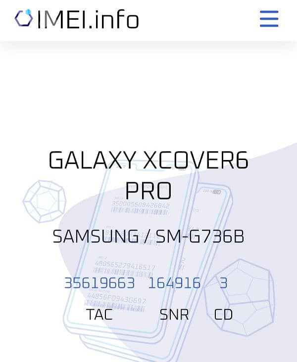Samsung Galaxy Xcover6 Pro 1