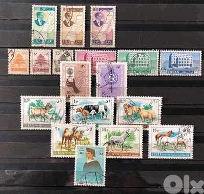 Lebanonstamps used