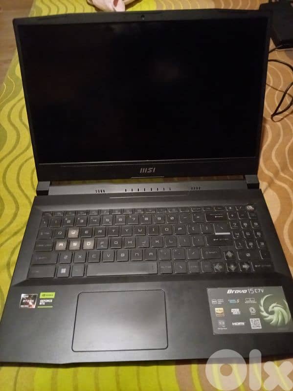 Msi Bravo 15 c7v (used like new) 5