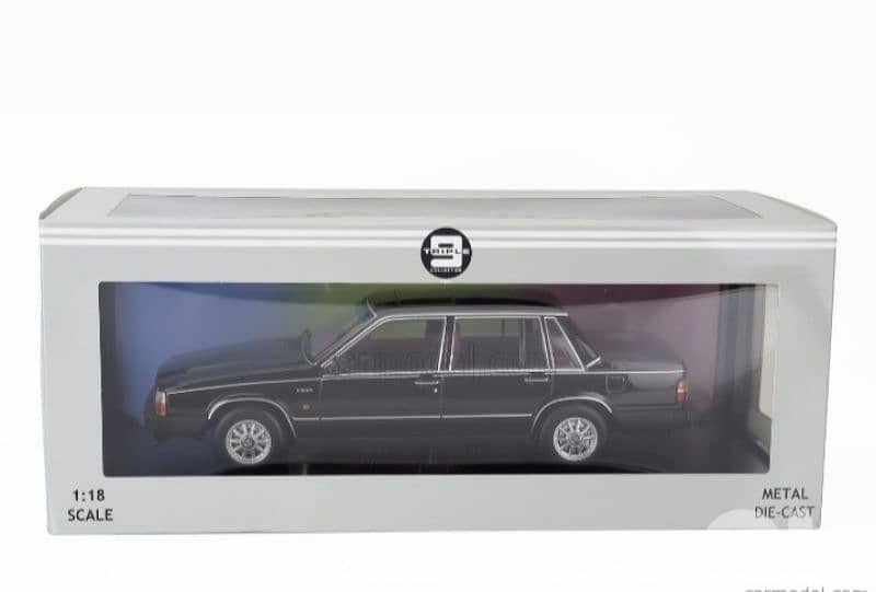 Volvo 760 Turbo 1985 diecast car model 1;18 5