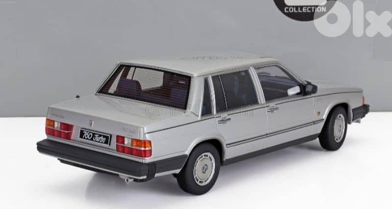 1985 Volvo 760 Turbo diecast car model 1;18. 4