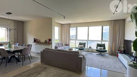 170 SQM Furnished Apartment in Beit Chabeb Sea & Mountain View