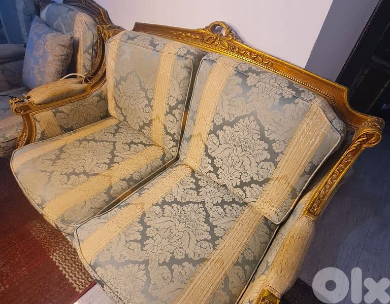 Classic Gold Sofa 3