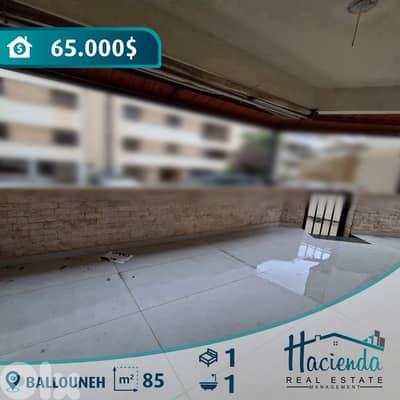 Apartment With Terrace For Sale In Ballouneh