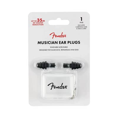 Fender Musician Series Black Ear Plugs