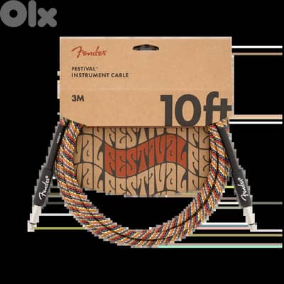 Fender Festival 10' Instrument Cable
