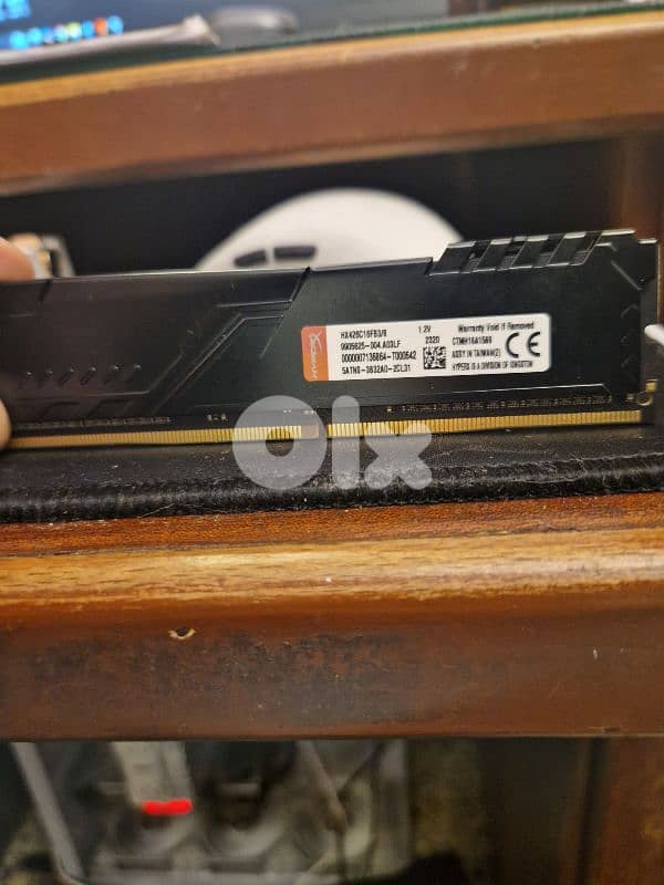 8gb hyperx fury ddr4 3200mhz 1