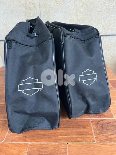 Harley Davidson genuine  saddle bags luggage NEW
