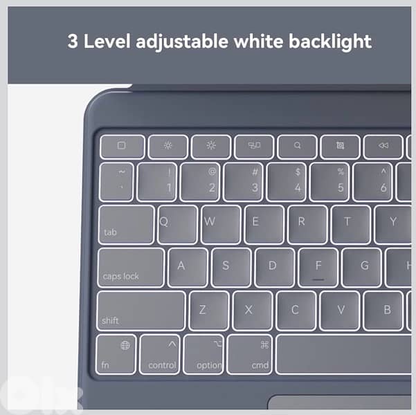 Keyboard Case with Trackpad – iPad Pro 12.9” / iPad Air 13” (Grey) 7