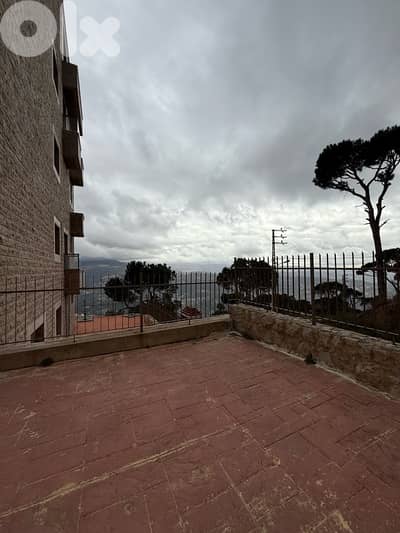 Furnished Modern apartment W/ terrace & open views in Dhour el Choueir