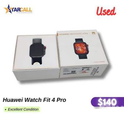 Huawei watch fit 4 pro