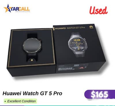 Huawei watch gt 5 pro used
