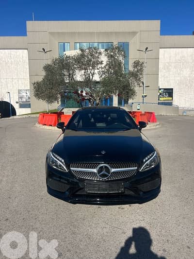 Mercedes-Benz C 200 Coupe 2018 Look AMG From Germany 102000 km only !!