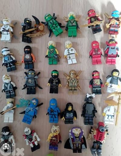 looking for lego ninjago minifigures