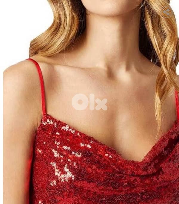 New sequins Tops black & Red in tag 1