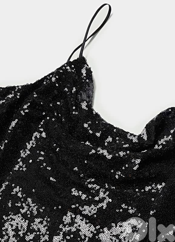New sequins Tops black & Red in tag 2