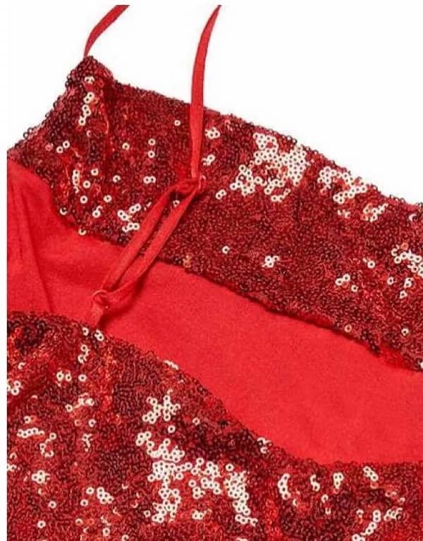 New sequins Tops black & Red in tag 5