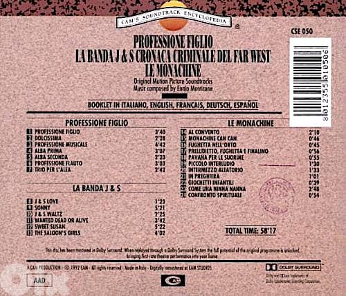 Ennio Morricone ( RARE LIMITED ) 1