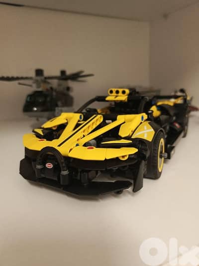 Lego Bugatti Yellow