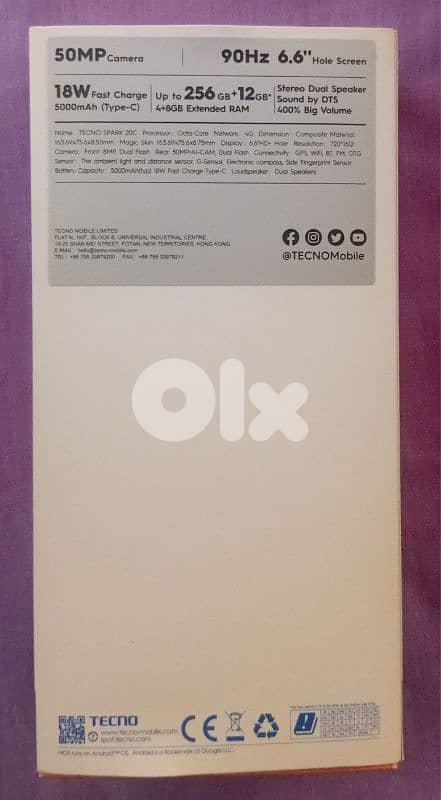 tecno spark 20c 1