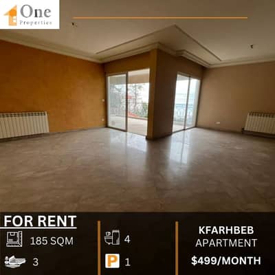 APARTMENT FOR RENT IN KFARHBEB